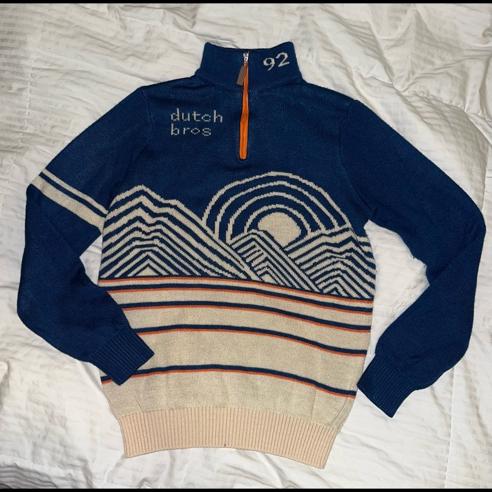Dutch bros medium jacket, only worn a few times